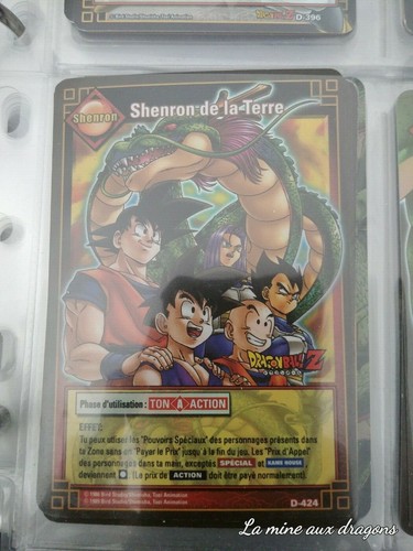 Carte dragon ball - z, cartes