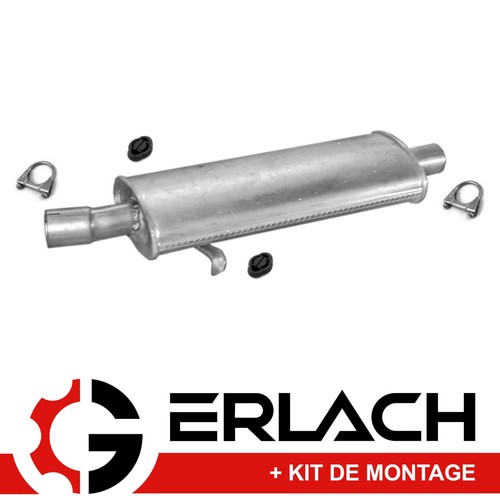 Silencieux intermediaire pour