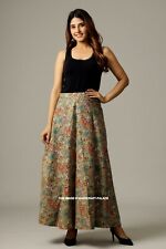 Jupe Indienne En Coton Imprimée Longue Pour Femmes Ethnique Florale