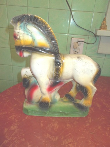 Art deco chalkware circus - deco-,