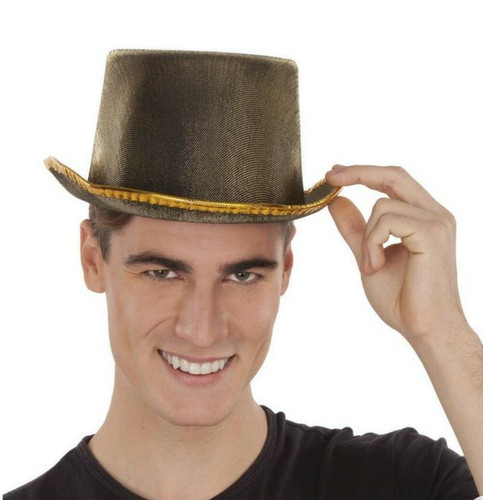 Chapeau haut forme tissu - chapeau,