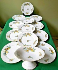 ART NOUVEAU Service à Dessert Ancien en Porcelaine fin XIX ème, début XXème