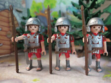 Lot de 3 SOLDATS LEGIONNAIRE ROMAIN légion romaine PLAYMOBIL 4271 4273 4276 4278