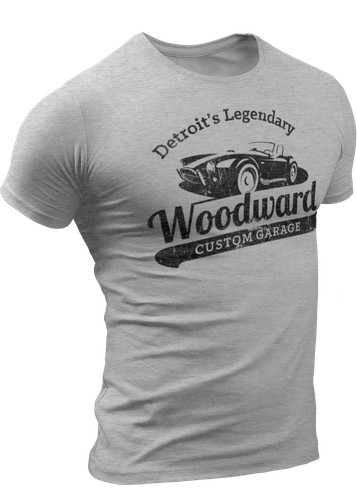 Woodward garage shirt - woodward, t-shirt