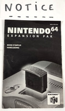 Nintendo 64 N64 Notice Mode