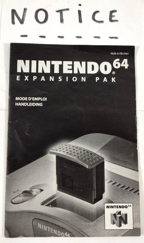 Nintendo n64 notice mode - 64,