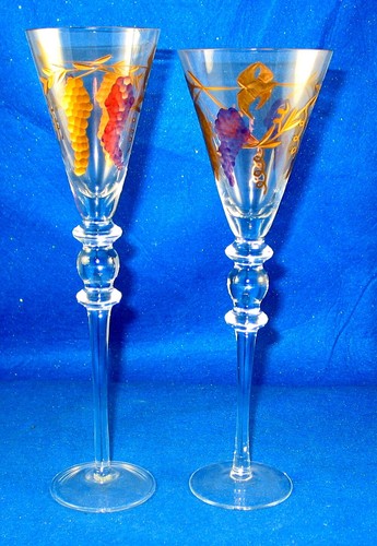 Hand painted set - hand, 8