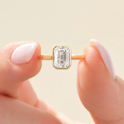 Bague mariage sertie - sertie, solitaire