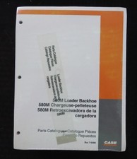 Véritable CASE 580M 580 M Tracteur Chargeur Tractopelle Pièces Catalogue Manuel