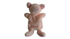 Doudou marionnette cochon TBE