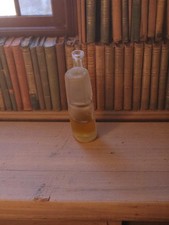 Miniature Parfum Vintage en Verre Soufflé Main