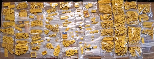 Lot pièces lego - de, anciennes