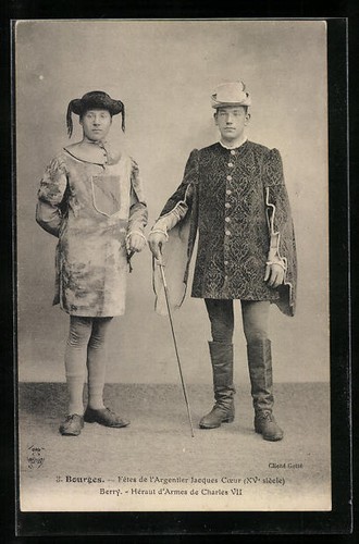 Cpa bourges fêtes de - cpa,