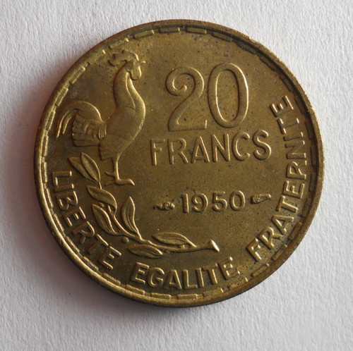 Pièce francs france - france, 1951