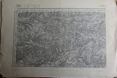 Carte etat major xixè albi - etat-major,