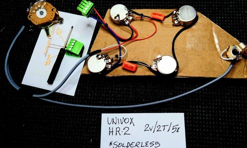 Univox wiring upgrade - univox,