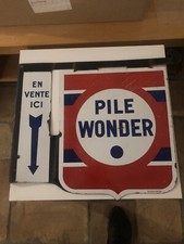 Plaque Émaillée Double Face