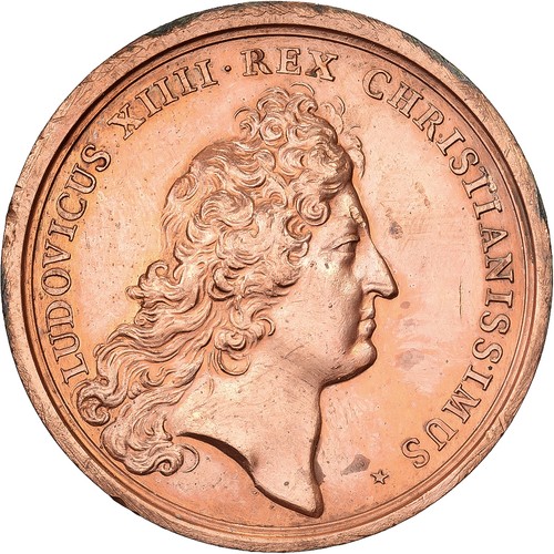 France médaille louis xiv - louis,