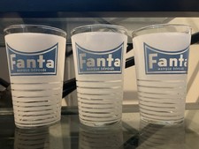LOT 3 BEAUX VERRES ANCIENS SODA FANTA VINTAGE ⭐️⭐️⭐️⭐️⭐️
