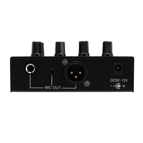 Préampli microphone mic - mic, gain