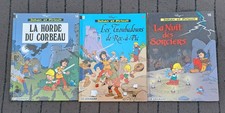 Lot de 3 Johan et Pirlouit Tome 14 - 15 - 16 Tous en EO PeyoMaury  Proche Neuf!