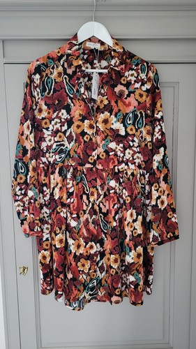 Robe chemise manches longues