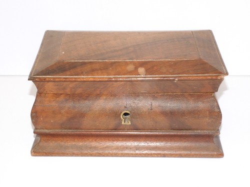 Ancien coffret noyer a - coffret, en