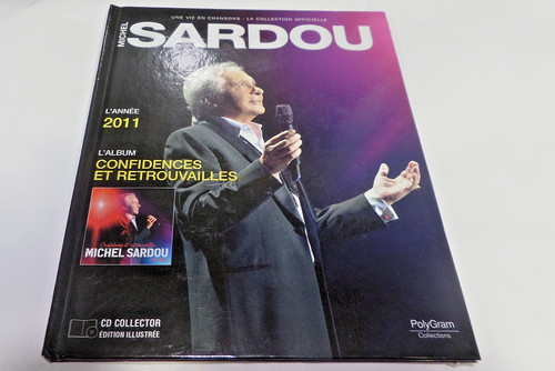 Livre michel sardou - cd,