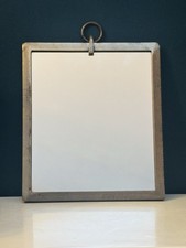 Ancien miroir industriel en