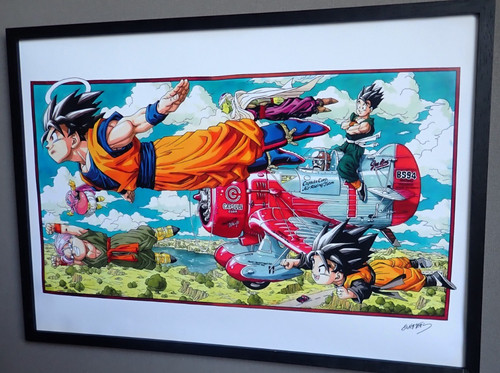 Dragon ball poster jap - dragon, z