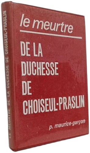 Meurtre duchesse de - meurtre,