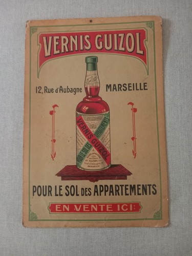 Carton publicitaire ancien - publicitaire,