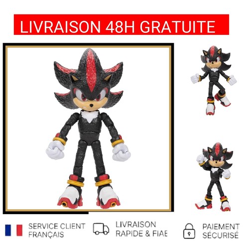 Figurine articulée sonic - figurine,