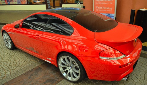 Bmw serie e63 - 6, aileron