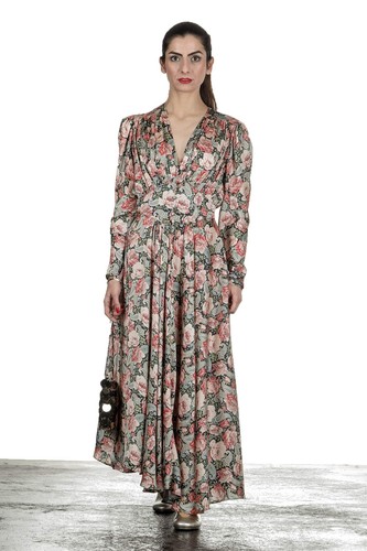 Paco rabanne robe maxi - robe,