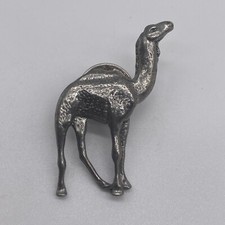 Vintage Silver Tone Camel