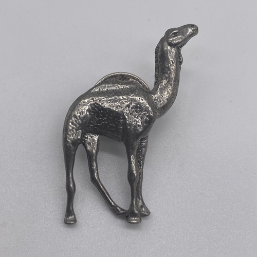 Vintage silver tone camel - vintage,