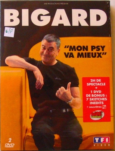 2dvd bigard mon psy va - 2dvd,