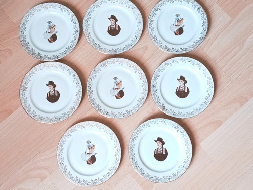 Assiettes dessert - 8,