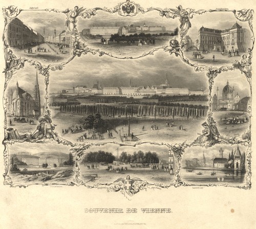 Vienne feuille souvenir - vienne,
