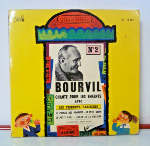 Livre disque bourvil chante - bourvil,