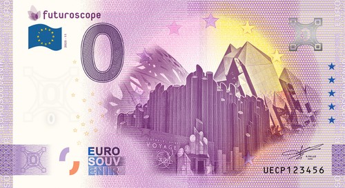 Billet souvenir 2025 france - billet,