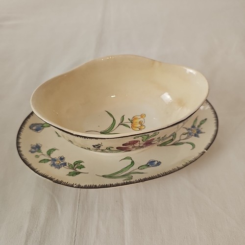 Saucière faience ancienne - faience,