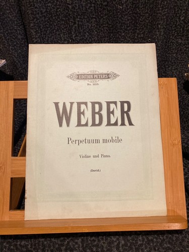 Weber perpetuum mobile - mobile, pour