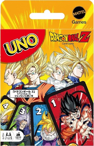 Mattel games uno dragon ball - dragon,