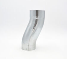 Coude à étage cintré Zinc Naturel ø 100 mm gouttière toiture