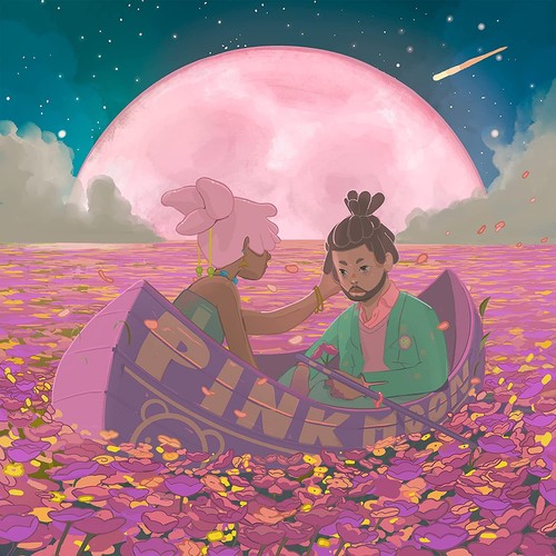 Pink sweat - pink, moon