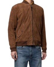 Blouson bombardier en cuir