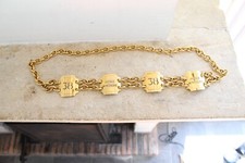 Celine ceinture en métal