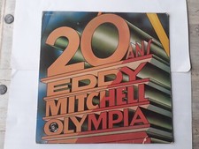 EDDY MITCHELL  20 ANS OLYMPIA    triple LP  FRANCE 1981 Barclay 960.032
